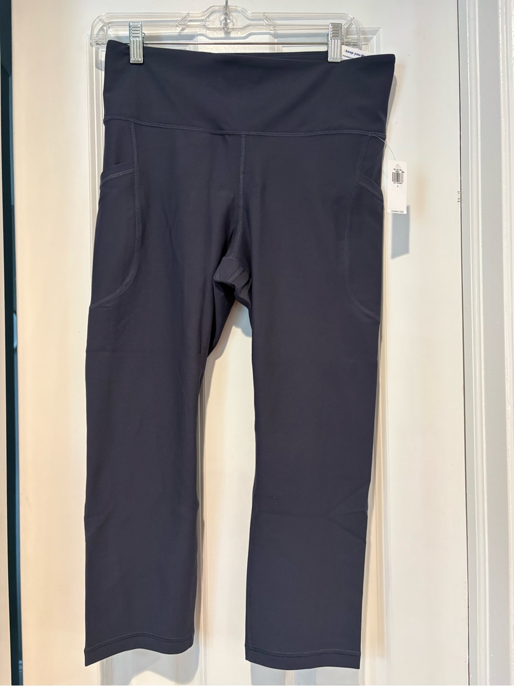 Old Navy Women’s High-Waisted PowerSoft Crop Pocket Leggings Size Large